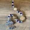 Crystal Rain Cloud Suncatcher: Handmade Boho Window Decor